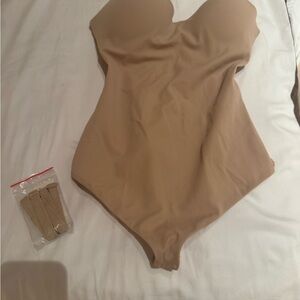 Wolford Tan Shapewear Bodysuit